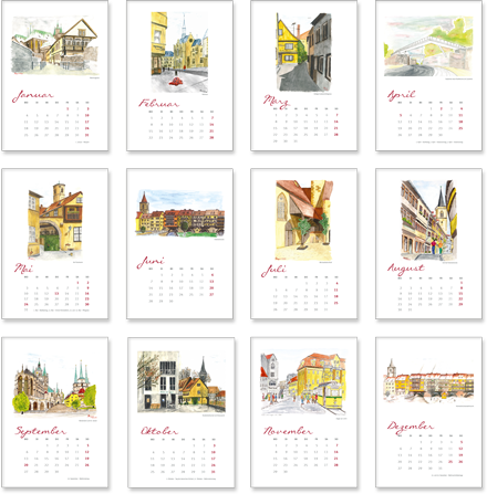 Kalender 2021 von Günter Bayer